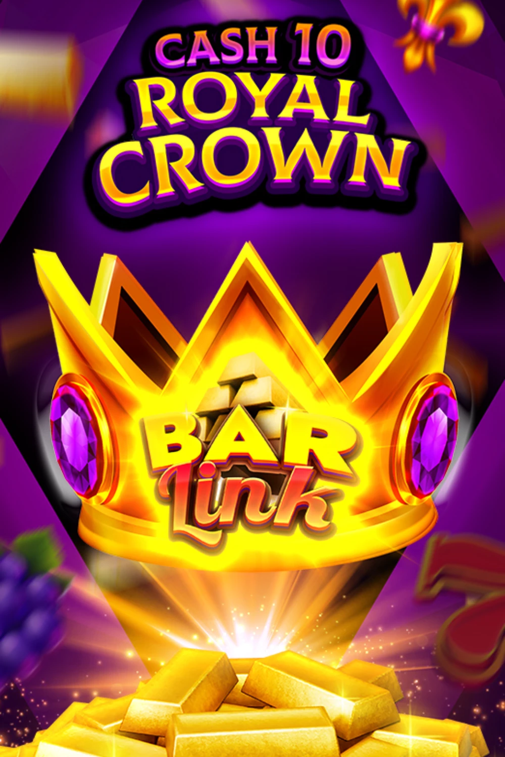 Cash 10 Royal Crown Bar Link