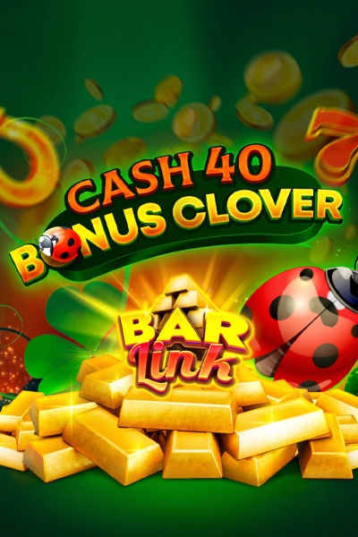 Cash 40 Lucky Clover Bar Link