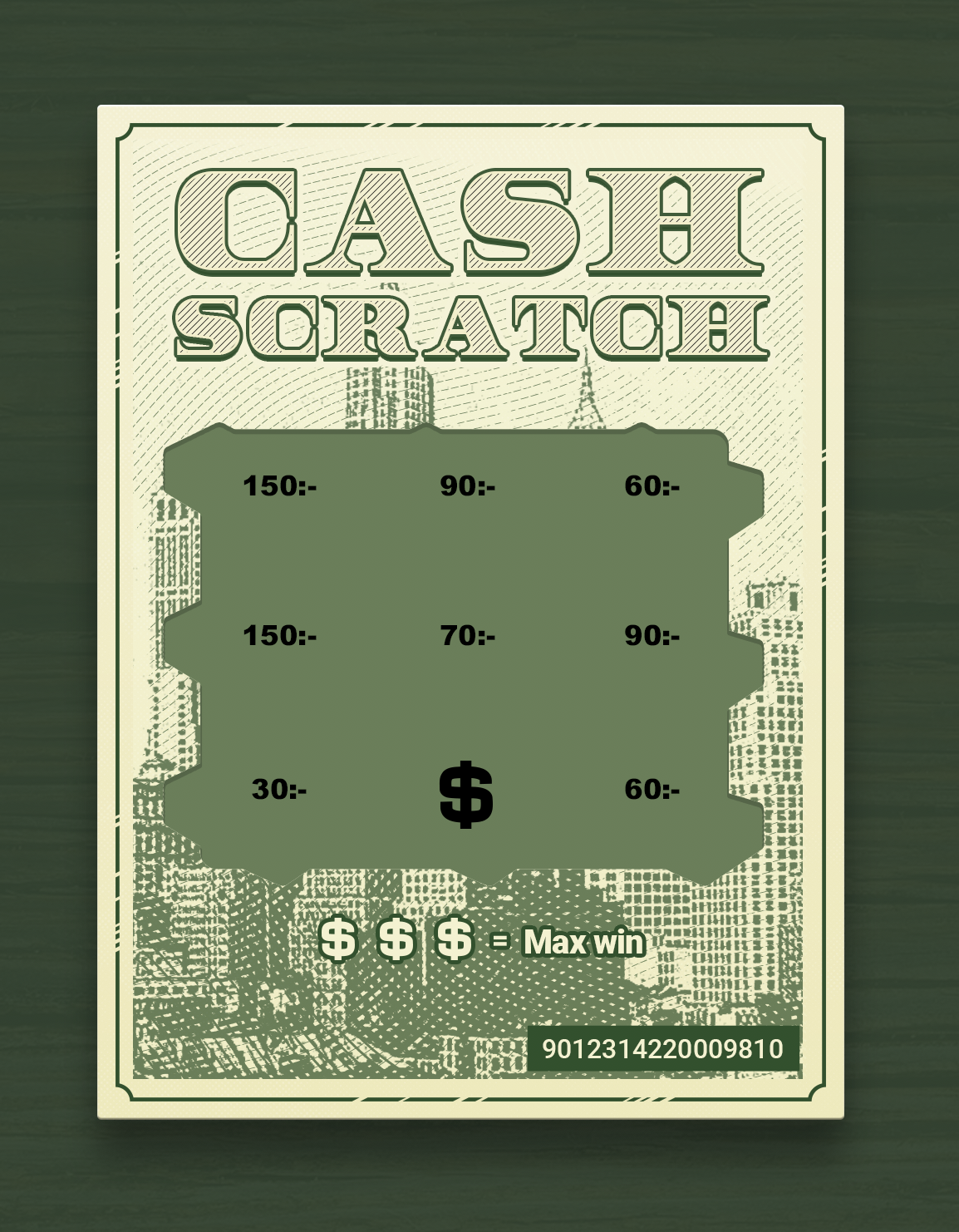 Cash Scratch